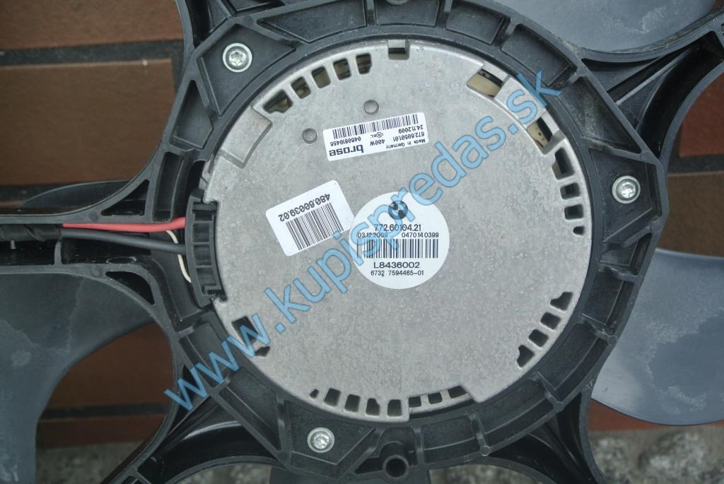 Ventilátor chladiča BMW 5 E60 E61